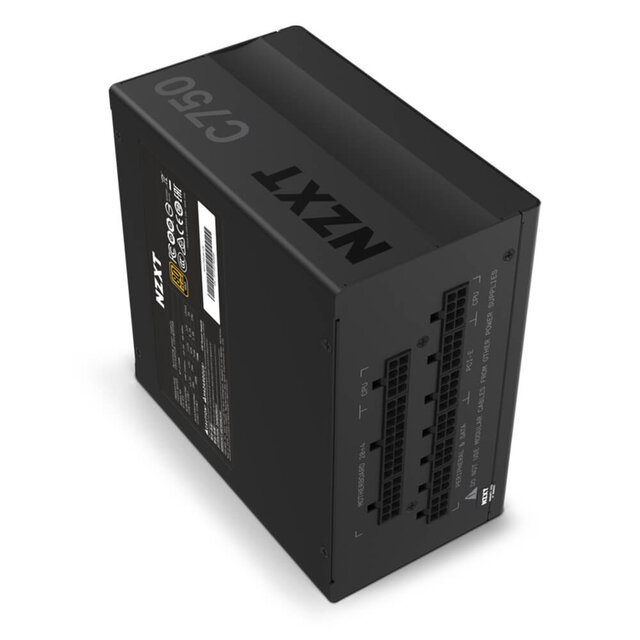 Fuente de Poder NZXT C750 Gold 80 Plus Gold, 24-pin ATX, 135mm, 750W