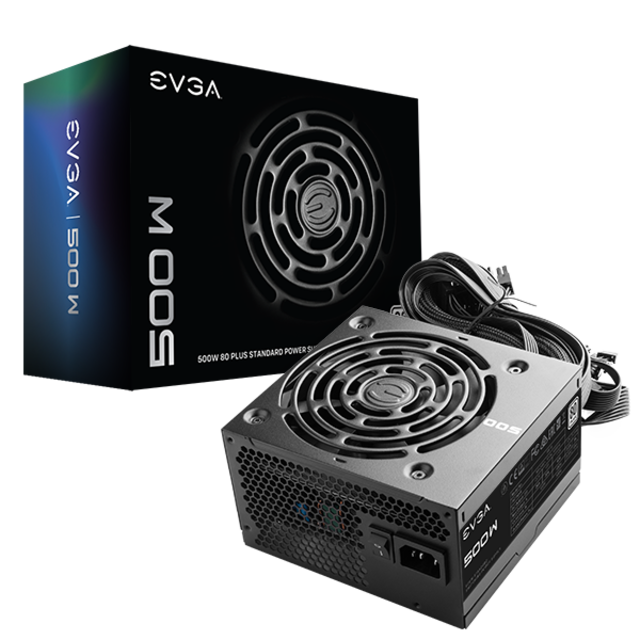 Fuente de poder  EVGA  500W Certificacion 80+ White 