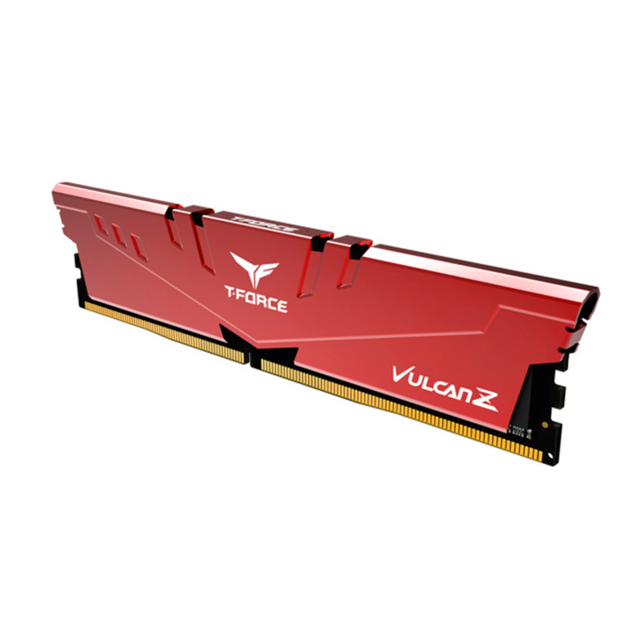 Memoria RAM Team Group T-Force Vulcan Z DDR4, 3600MHz, 16GB, Non-ECC, CL18, XMP, Rojo
