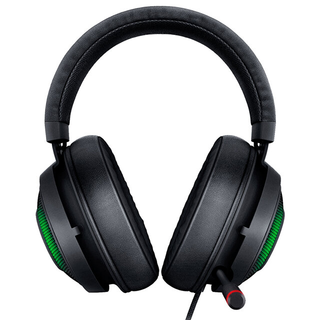 Razer Audífonos Gamer Kraken Ultimate, Alámbrico, 2 Metros, USB, Negro/Verde