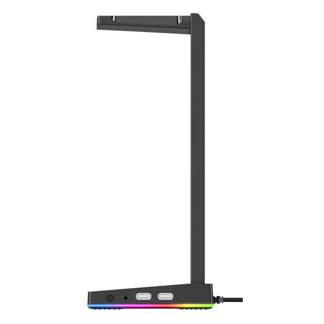 Naceb Base para Audífonos Gamer T11 Eleven RGB, 2x USB, 1x 3.5mm