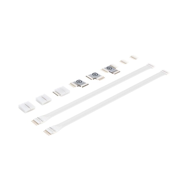 Elgato Set de Conectores para Tira Led Lightstrip, WiFi, Blanco