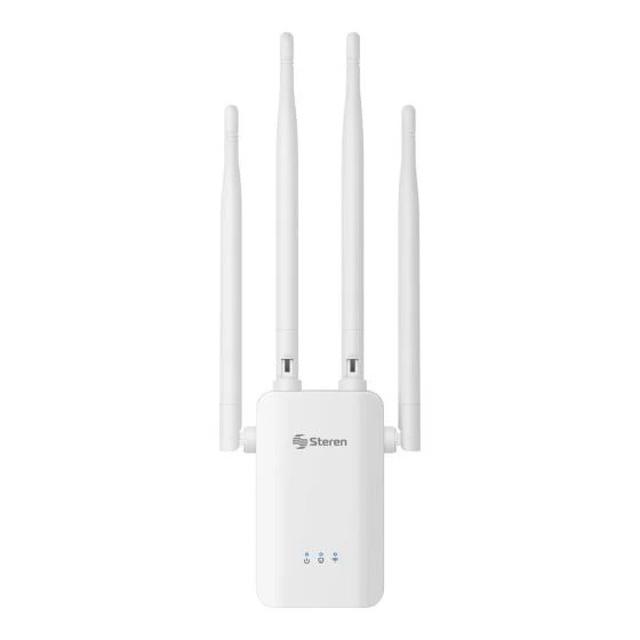 Repetidor / Router Wi-Fi 300 Mbps 2,4 GHz, hasta 30 m de cobertura