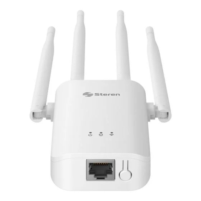 Repetidor / Router Wi-Fi 300 Mbps 2,4 GHz, hasta 30 m de cobertura