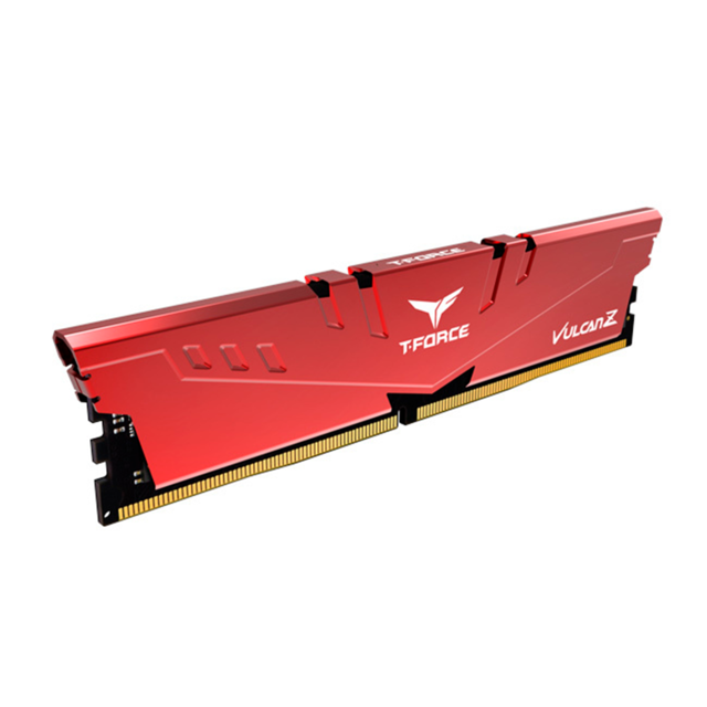 Memoria RAM Team Group T-Force Vulcan Z DDR4, 3600MHz, 16GB, Non-ECC, CL18, XMP, Rojo