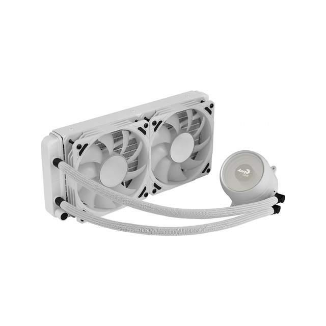 Enfriamiento Liquido Aerocool Mirage L240 White Iluminación RGB / 240mm / AM4