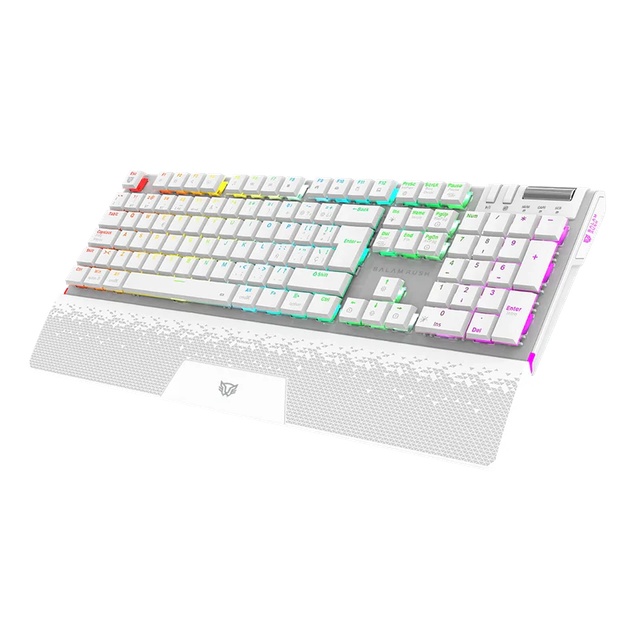 Teclado Mecánico Balam Rush Dominate Expert Blanco