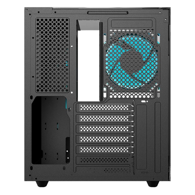 Gabinete Media Torre Tank Majestic 6600 Negro