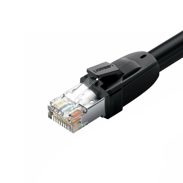 Cable De Red Ugreen 10 Metros, Negro