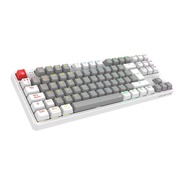 Teclado Gamer Balam Rush Level Pro Blano