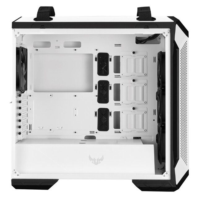 Gabinete Gamer ASUS TUF Gaming GT501 con Ventana RGB, Midi Tower, ATX/EATX/micro ATX/Mini-ITX, Blanco