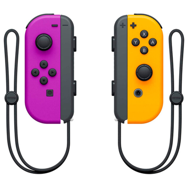 Joy-Con Nintendo Switch Neon Morado/Naranja