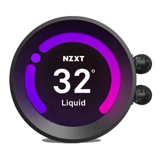 Enfriamiento Liquido NZXT Kraken Z63 RGB Black / 280mm 140mm x2 / Pantalla 24 Bits / Intel y AMD 