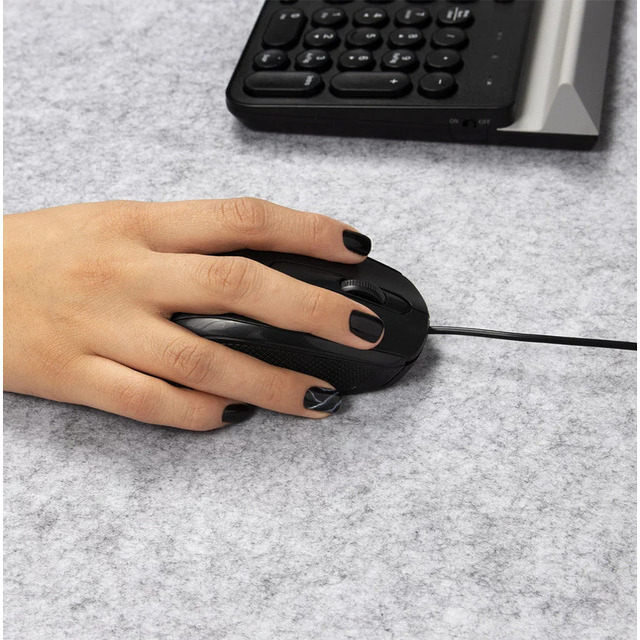 Mouse Estándar Alámbrico Optimize MA210 - Negro