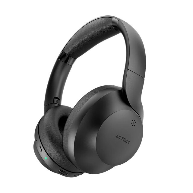 Audífonos Over Ear Inalámbricos Bluetooth 5.0 + Cancelacion de Ruido | Elite Series | Negro