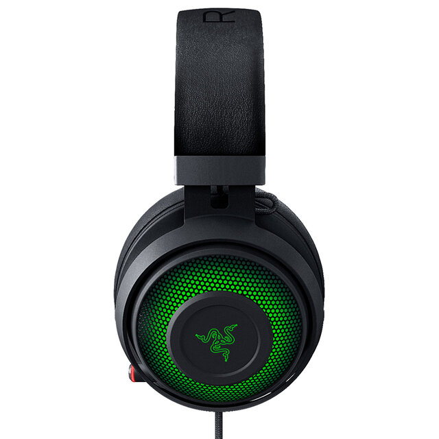 Razer Audífonos Gamer Kraken Ultimate, Alámbrico, 2 Metros, USB, Negro/Verde