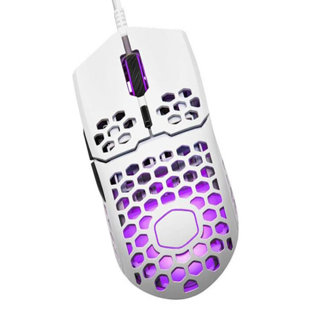 Mouse Gamer Cooler Master Optico, Alambrico, Blanco Matte