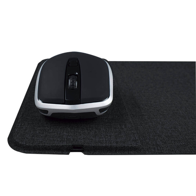 Kit de Mouse y Mousepad Acteck Qi AX90 / Carga inalambrica Mousepad 