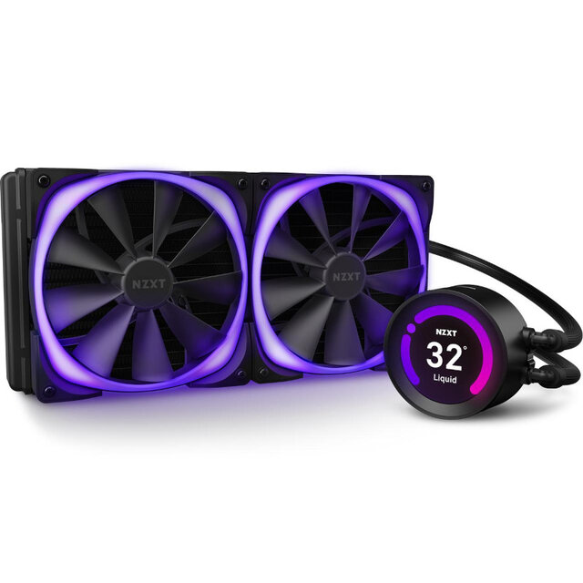 NZXT Kraken Z63 Enfriamiento Liquido para CPU, 2x 140mm, 500 - 1800RPM