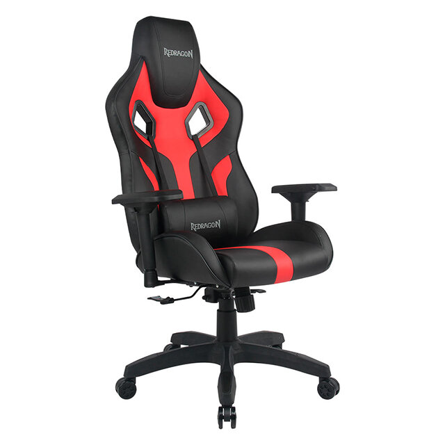 Silla Gamer Redragon Capricornus, Hasta 150kg Negro/ Rojo