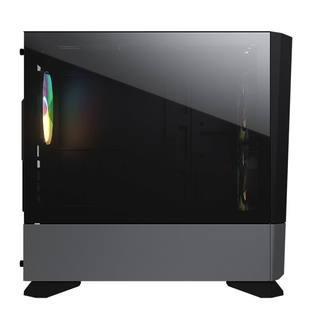 Gabinete Cougar MG140 Air, RGB, Negro