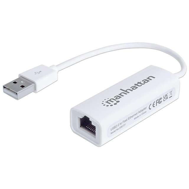 Adaptador de Red Manhattan USB 2.0, 10/100 Mbps