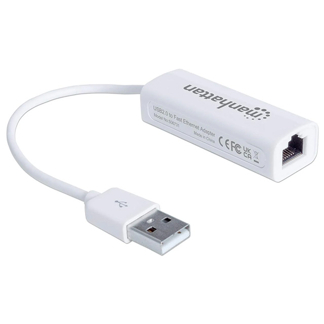 Adaptador de Red Manhattan USB 2.0, 10/100 Mbps