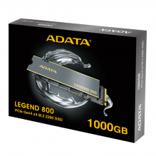 SSD Adata Legend 800 NVMe, 1TB, PCI Express 4.0, M.2