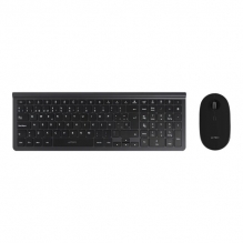 Kit Teclado y Mouse Acteck Inalámbrico /  Creator Inspire Edge / Negro