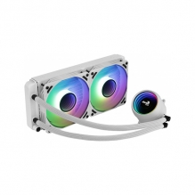 Enfriamiento Liquido Aerocool Mirage L240 White Iluminación RGB / 240mm / AM4