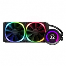 Enfriamiento Liquido NZXT Kraken Z63 RGB Black / 280mm 140mm x2 / Pantalla 24 Bits / Intel y AMD 